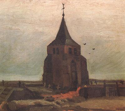 Vincent Van Gogh The Old Church Tower Nuenen (nn04) Germany oil painting art